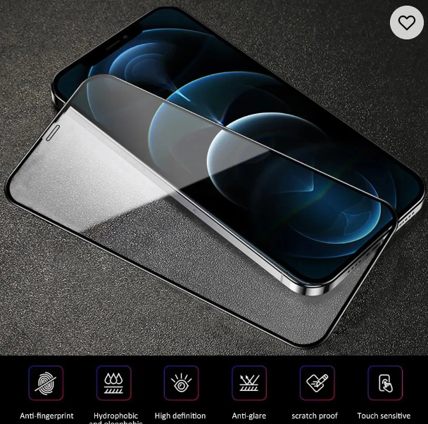 3 Full Cover tempered Glass Protector 9D For iphone 15